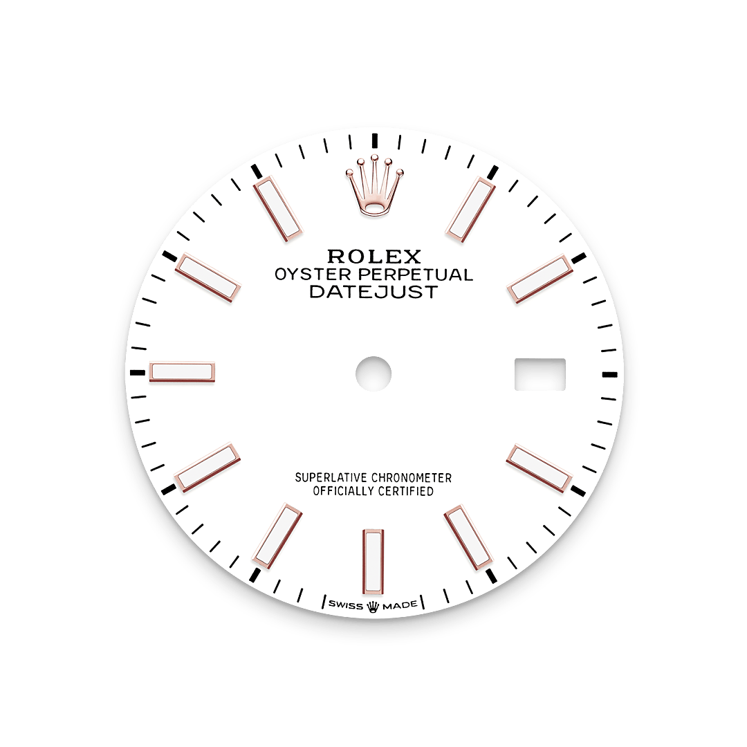 Permukaan Putih Rolex - Butik Rolex Pulau Pinang