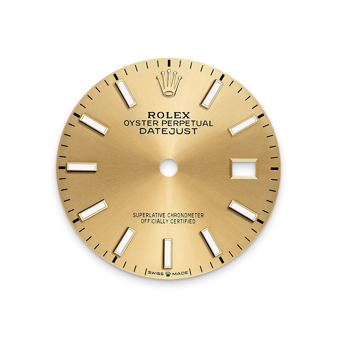 Permukaan Warna Champagne Rolex - Butik Rolex Pulau Pinang