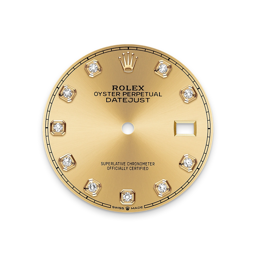 Permukaan Warna Champagne Rolex - Butik Rolex Pulau Pinang