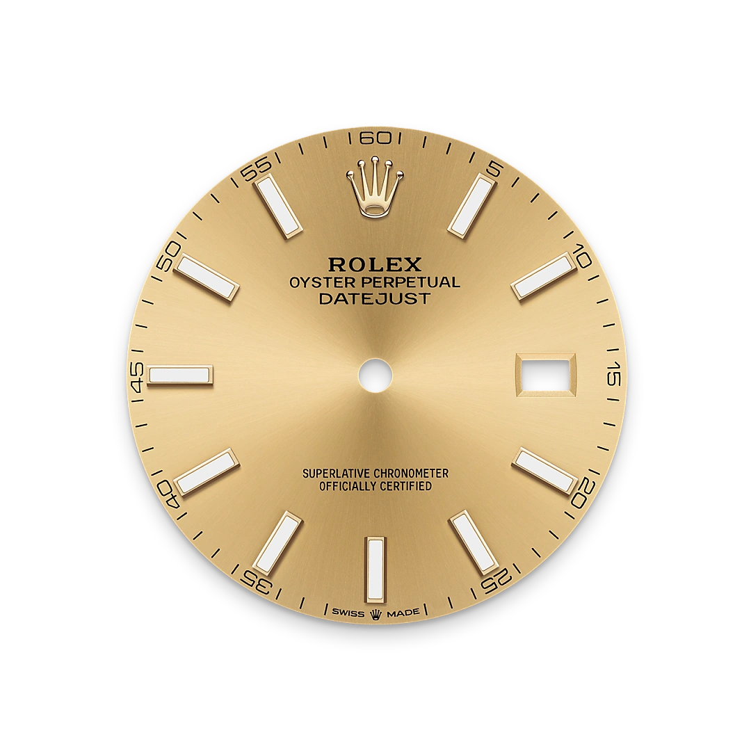 Permukaan Warna Champagne Rolex - Butik Rolex Pulau Pinang