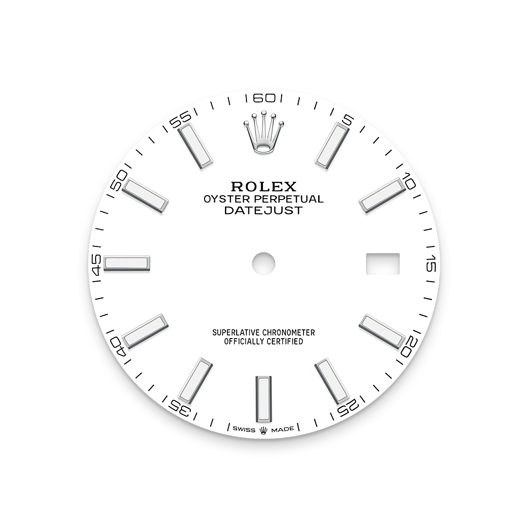 Permukaan Putih Rolex - Butik Rolex Pulau Pinang