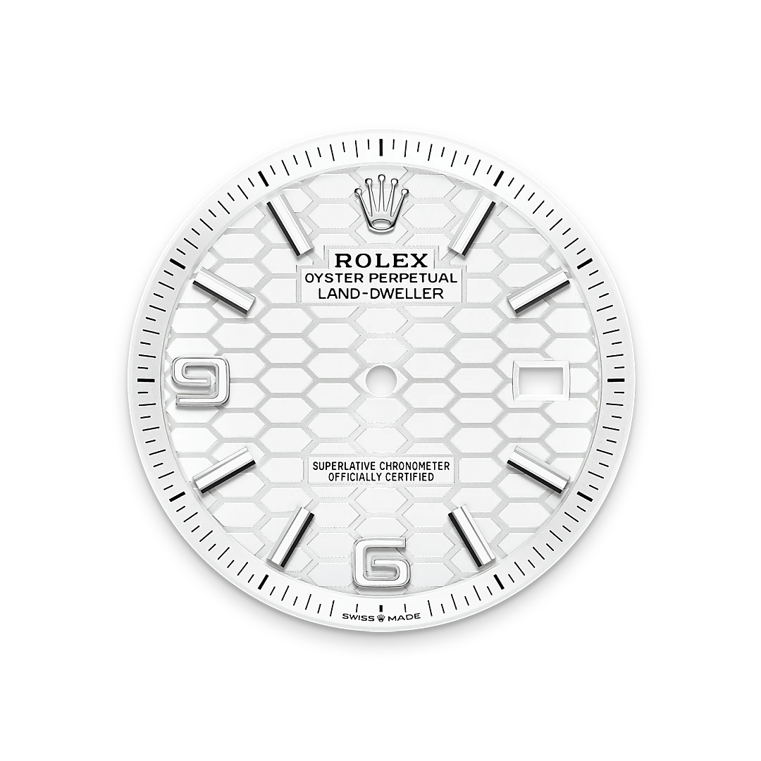 Permukaan Putih Terang Rolex - Butik Rolex Pulau Pinang