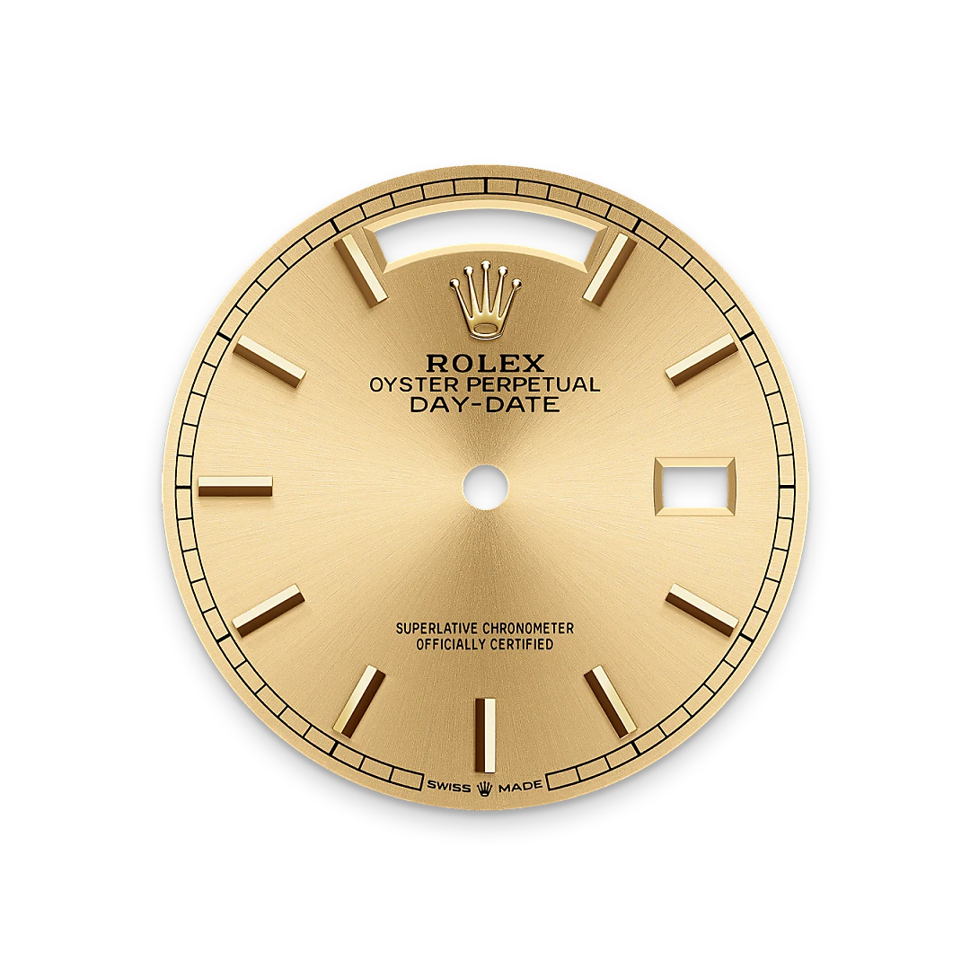 Permukaan Warna Champagne Rolex - Butik Rolex Pulau Pinang