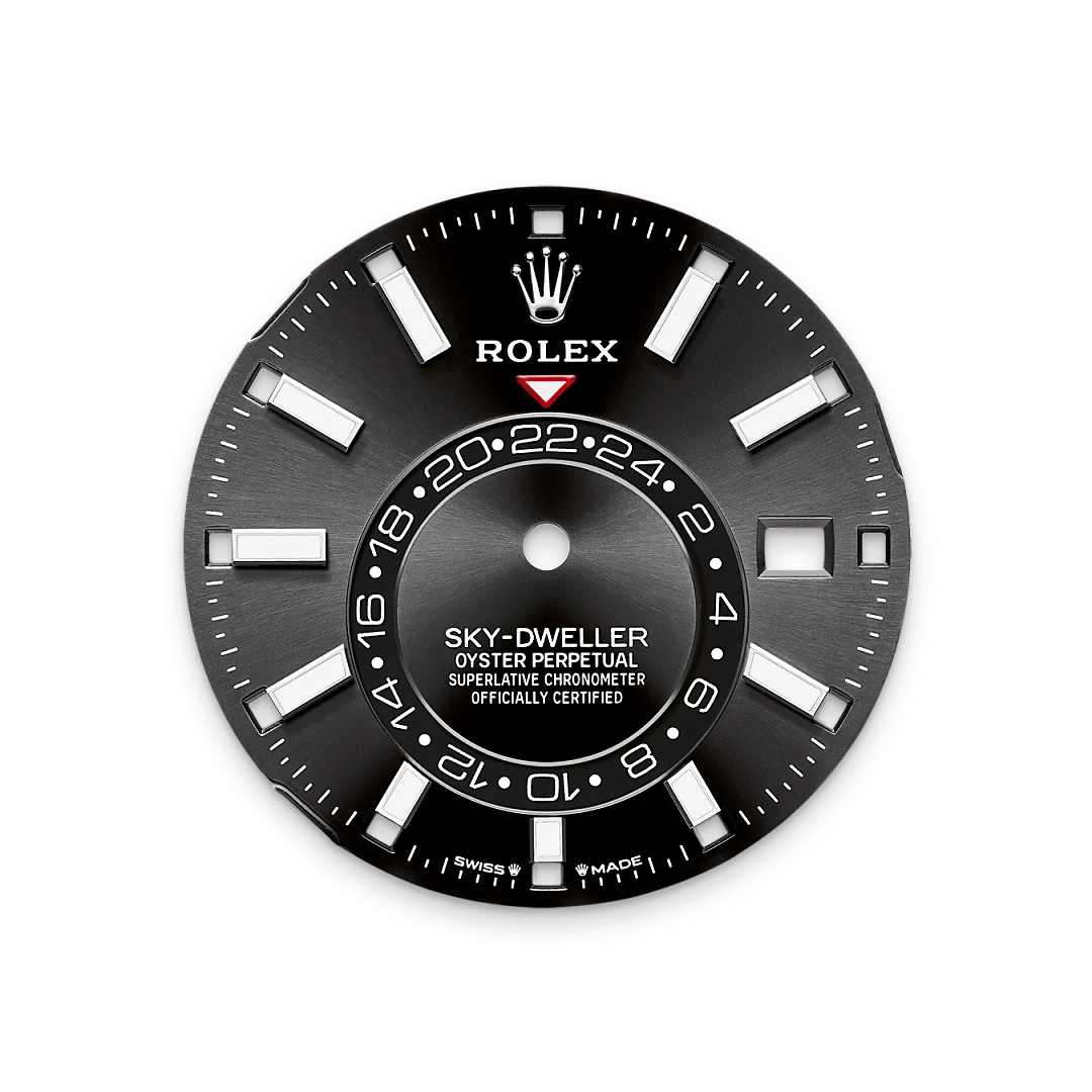 Permukaan Hitam Terang Rolex - Butik Rolex Pulau Pinang