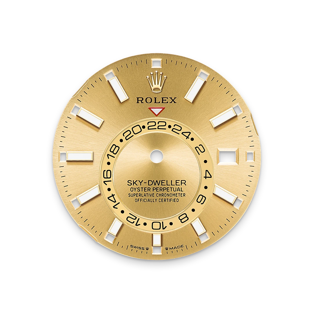 Permukaan Warna Champagne Rolex - Butik Rolex Pulau Pinang