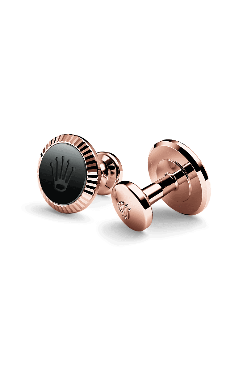 Rolex ‘Fluted’ cufflinks - Rolex Boutique Penang