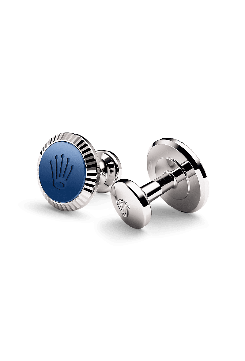 Rolex ‘Fluted’ cufflinks - Rolex Boutique Penang