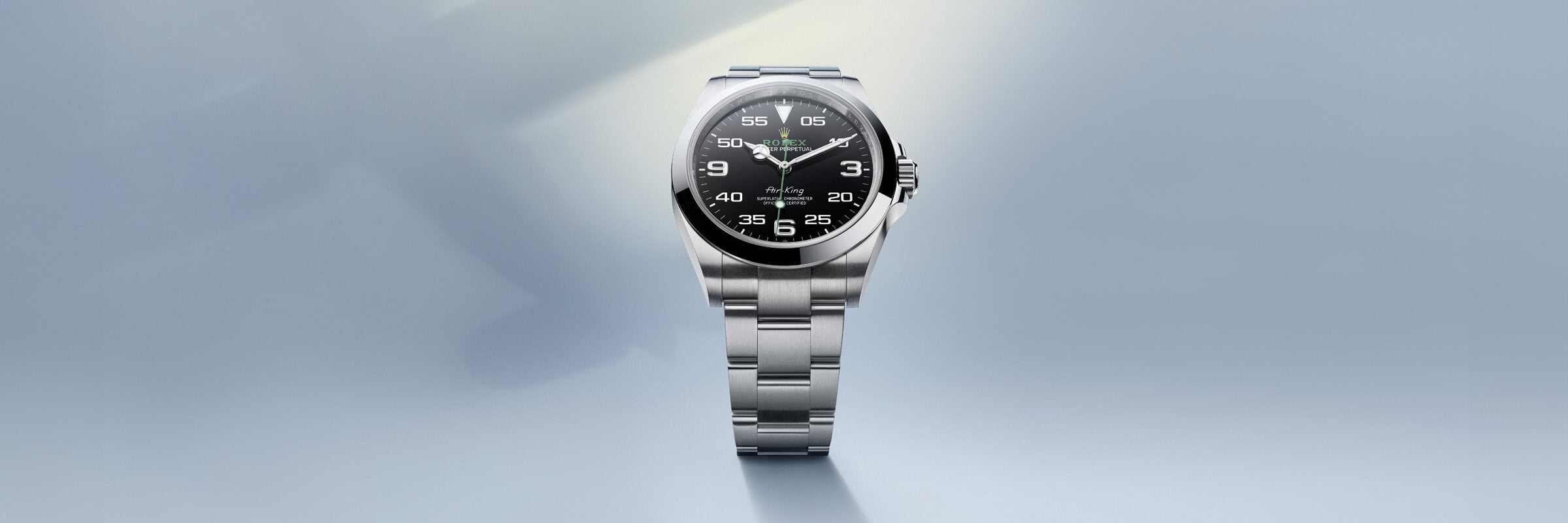 Sepanduk Rolex Air-King - Butik Rolex Pulau Pinang