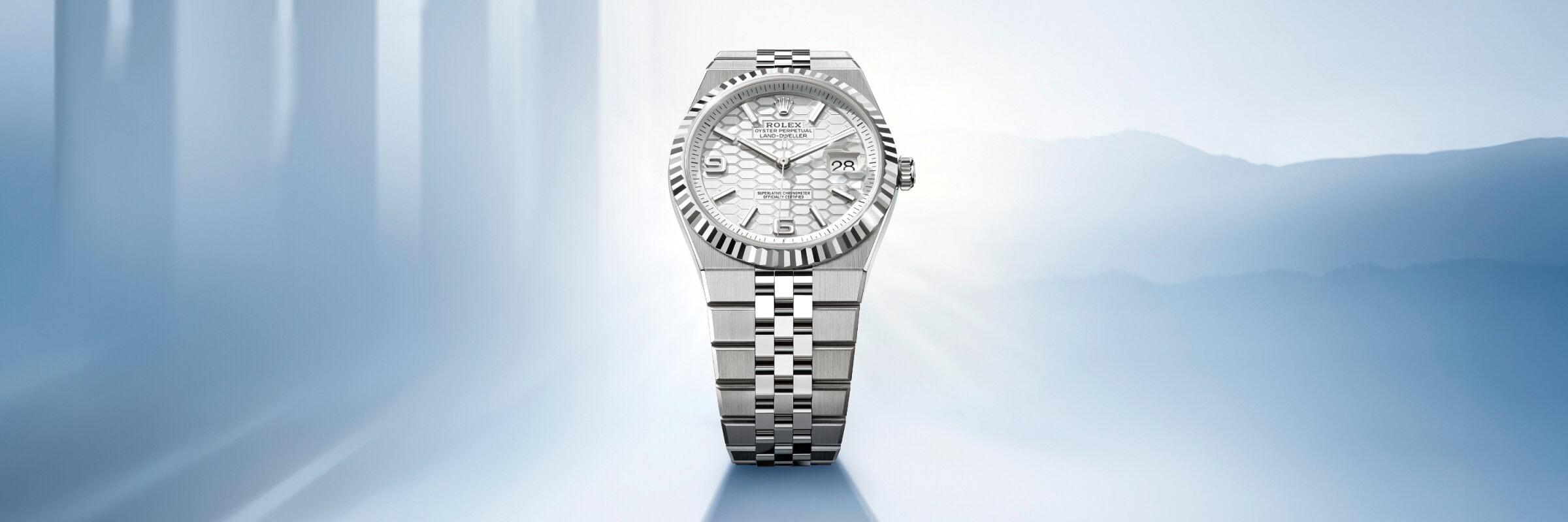 Sepanduk Rolex Land-Dweller - Butik Rolex Pulau Pinang