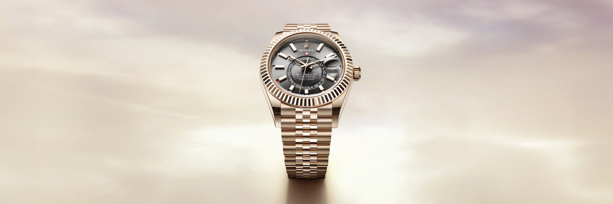 Sepanduk Rolex Sky-Dweller - Butik Rolex Pulau Pinang