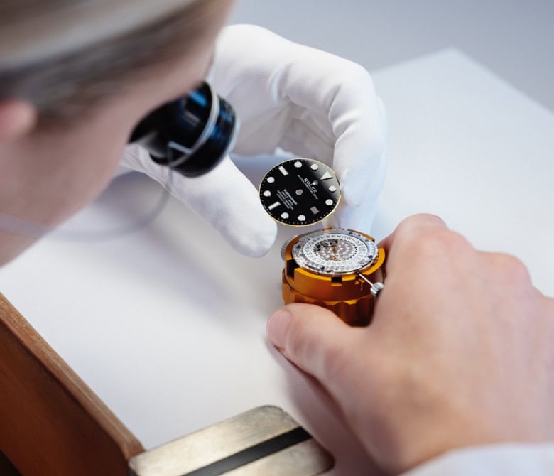 Memasang Bahagian Rolex - Butik Rolex Pulau Pinang