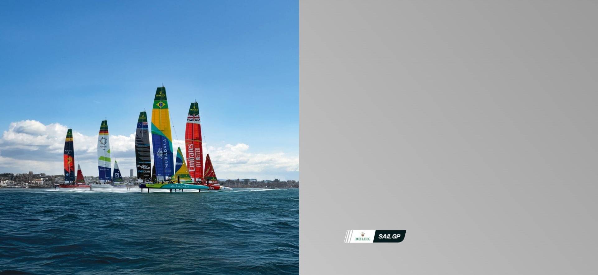 Sepanduk Rolex SailGP Championship Banner - Butik Rolex Pulau Pinang